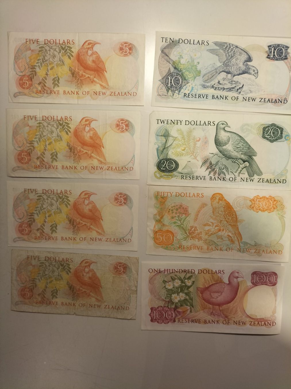 Banconote: Neuseeland - Banknotensammlung – Usato da Innerberg venduto da simon30432 4