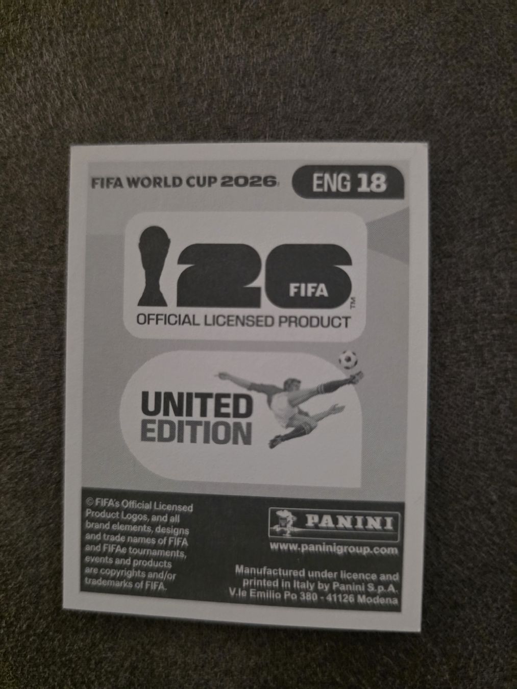 Panini Carte collezionabili: Panini WM 2026 ENG 18 Harry Kane – Nuovo (secondo la descrizione) da Romanshorn venduto da leeh78 1