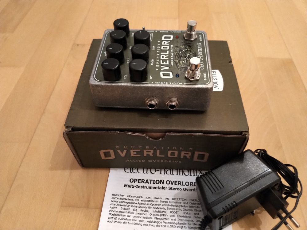Elektro Harmonix Overlord Stereo-Overdrive und Distortion | Kaufen auf ...