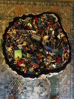 Lego Mix ca. 16 Kg mit Aufbewahrungsbeutel
