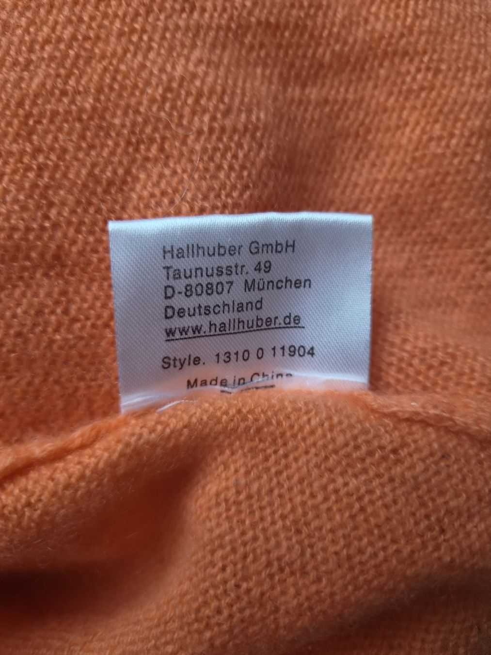 Hallhuber Maglioni & Felpe: Hallhuber Pullover in Orange Gr. L – Usato da Frenkendorf venduto da Moon111 4
