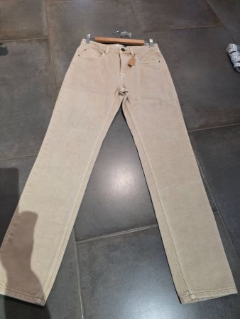 Jeans Bash beige foncé, neuf avec étiquette, Taille 34