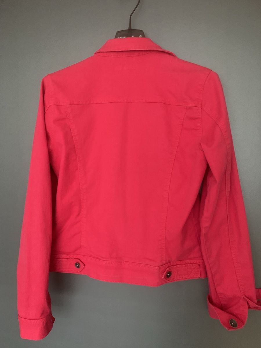 Esprit Giacche & Cappotti: Jeans jacket, dark pink, size S – Nuovo (secondo la descrizione) da Zürich venduto da Zurich.Seefeld 2