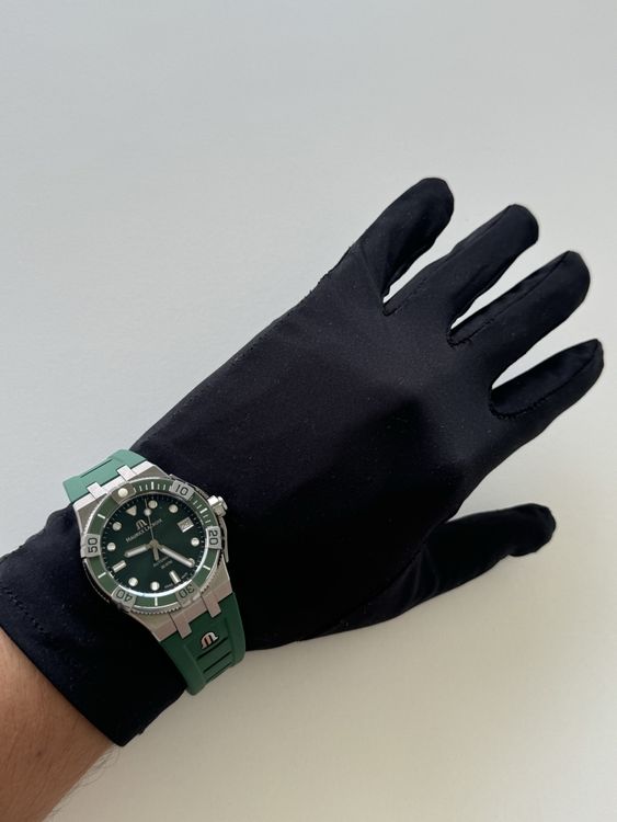 Maurice Lacroix Orologi: Maurice Lacroix Aikon Automatic, Grün, Top Zustand! – Usato da Winterthur venduto da senn-ismaili 9
