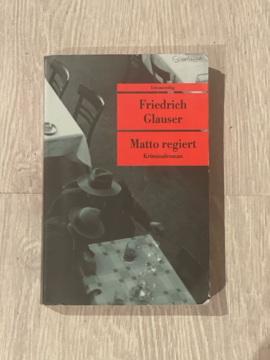 Libri: Friedrich Glauser - Matto regiert – Usato da Hombrechtikon venduto da GianneE