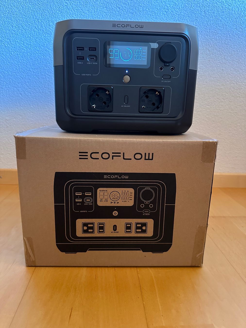 Ecoflow Akkus: ECOFLOW RIVER 2 Max - Tragbare Powerstation/Batterie – Neu (gemäss Beschreibung) aus Bern von pek01