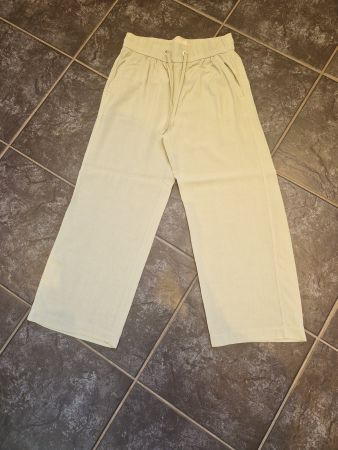 StreetOne: Dünne Hose 7/8, hellgrün, Gr. 34