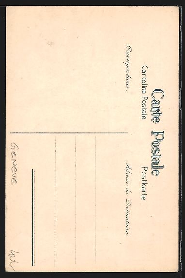 Ansichtskarten: Geneve, Cinquantenaire de L'Eglise Russe – Gebraucht aus Berlin von bartko-reher 1