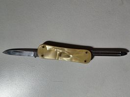 kleines Perlmutt Sackmesser Messer Top Zustand INOX
