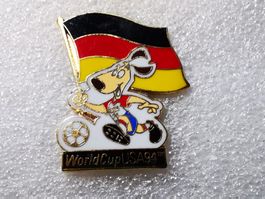 Ansteckpin 50: Fifa World Cup 1994 USA Deutschland Flagge