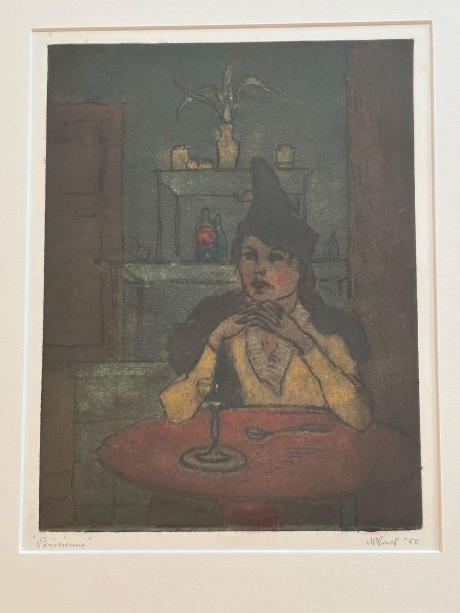 Grafica & Litografie: G. McCouch 1885-1956, Farbmonotypie – Usato da Zürich venduto da mbi_5bsz