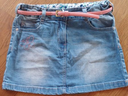 Herziges Jeansröckli mit Gürtel🦋