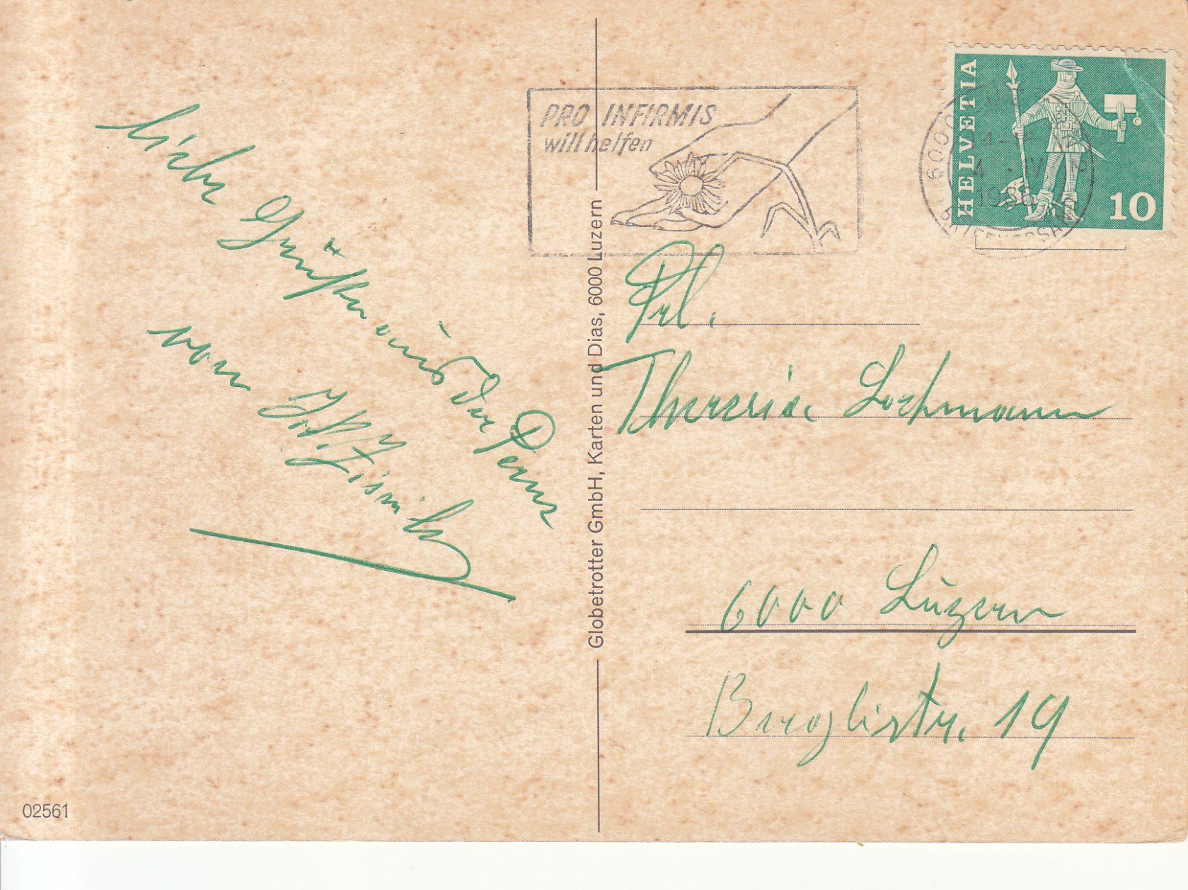 Cartoline postali: Schüpfheim 1966 – Usato da Bürglen TG venduto da StampGraf 1