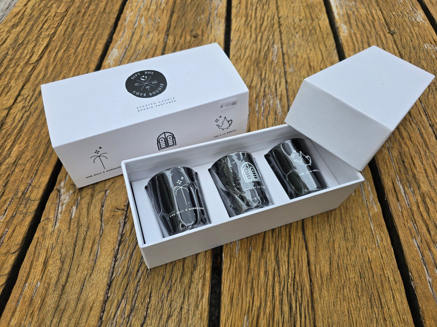 Kerzen: Duftkerzen Set Côté Bougie 3er Box (NEU) (Neu und ...