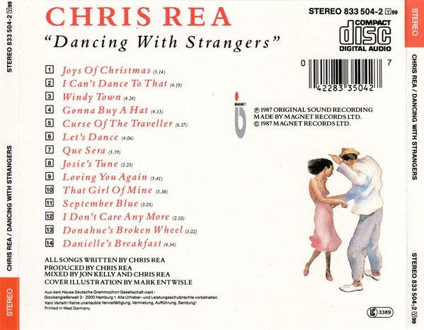CDs: CD Chris Rea - Dancing with strangers (1987) – Gebraucht aus Möriken AG von mineralia 1