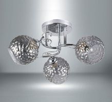 Deckenlampe Larry Silber