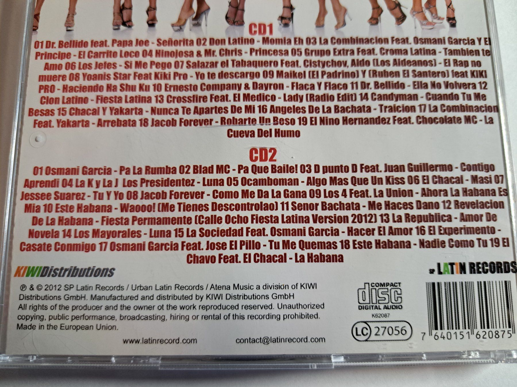 CDs: LATINO GREATEST HITS 2012 (2 CDs) – Gebraucht aus Wichtrach von LuckyLuke69 3