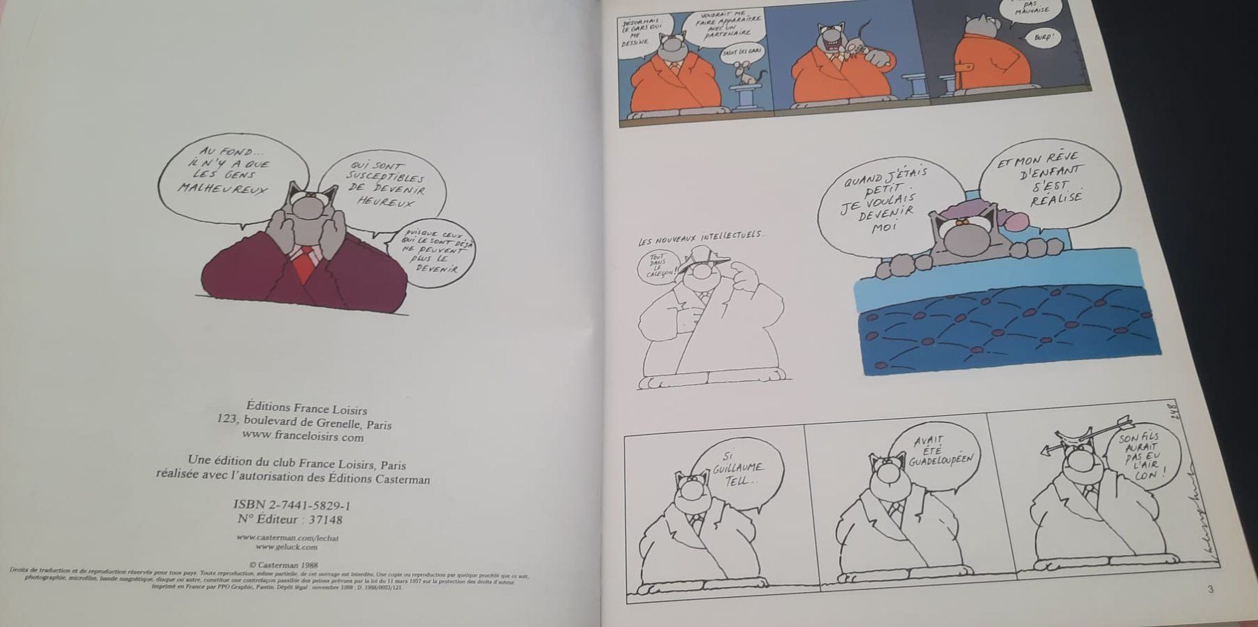 Fumetti: BD Le Chat de Geluck - La Vengeance du Chat Casterman. – Usato da Begnins venduto da IlikeHiPhi 1