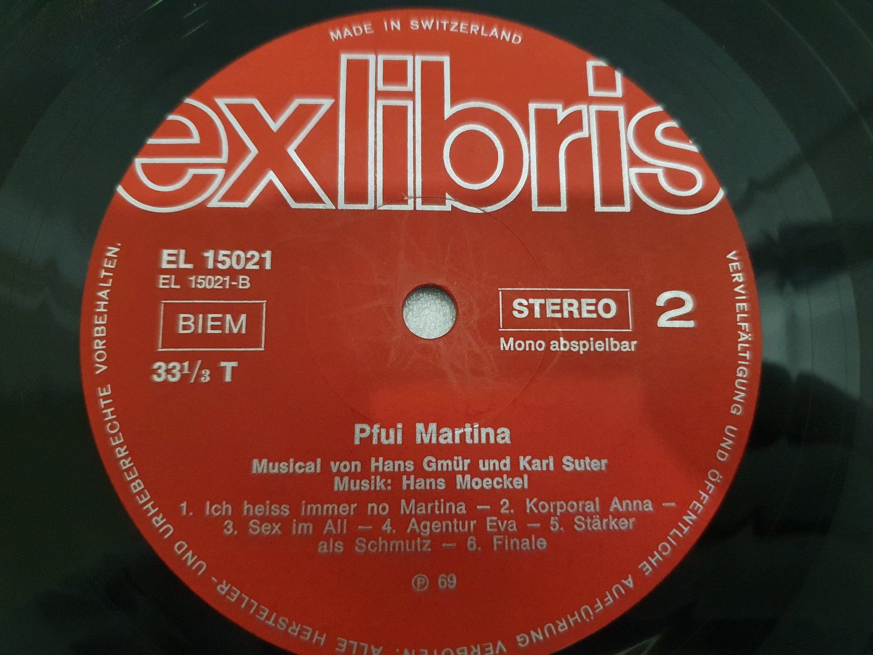 Schallplatten: Ines Torelli – Pfui Martina – Gebraucht aus Uster von Vinyl-Leidenschaft 5