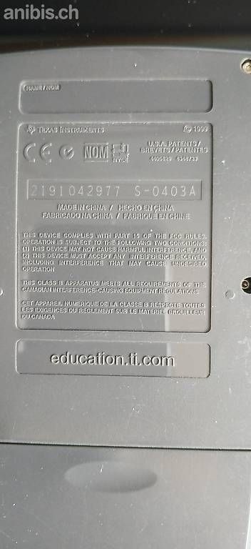 Texas Instruments Taschenrechner: Calculatrice TI-82 – Gebraucht aus Versoix von fte_d9w5 1