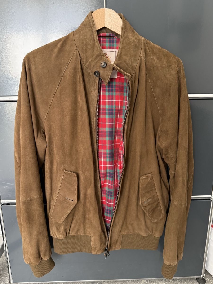 Baracuta Giacche: Baracuta Harrington Jacke Wildleder – Usato da Birmensdorf ZH venduto da nin.am