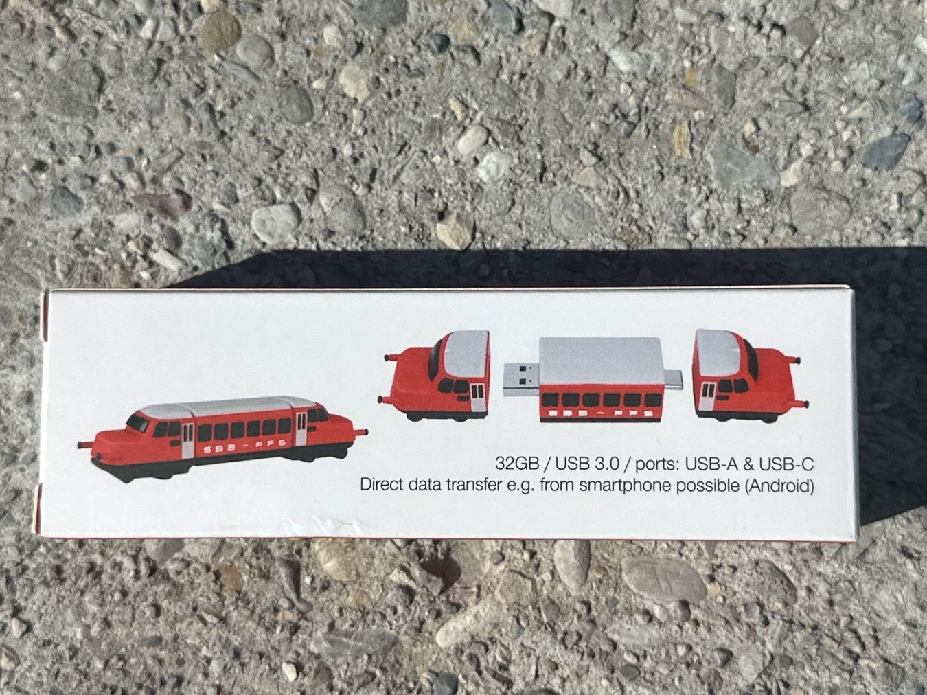 Chiavette USB: SBB-USB-Stick – Nuovo e nell'imballaggio originale da St. Gallen venduto da quicknick_1 1