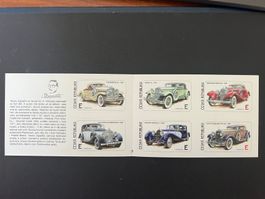 Tschechoslowakei Briefmarkenheft 2012  postfrisch (C403)