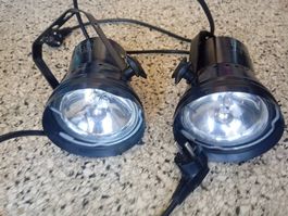 2x Eurolite T-36 Pinspot Scheinwerfer 30W schwarz gebraucht