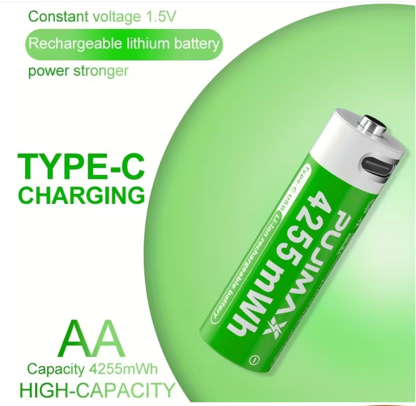 Batterie: Akkubatterien 1,5 Volt AA - Neuheit – Nuovo e nell'imballaggio originale da Mels venduto da Biobrocker