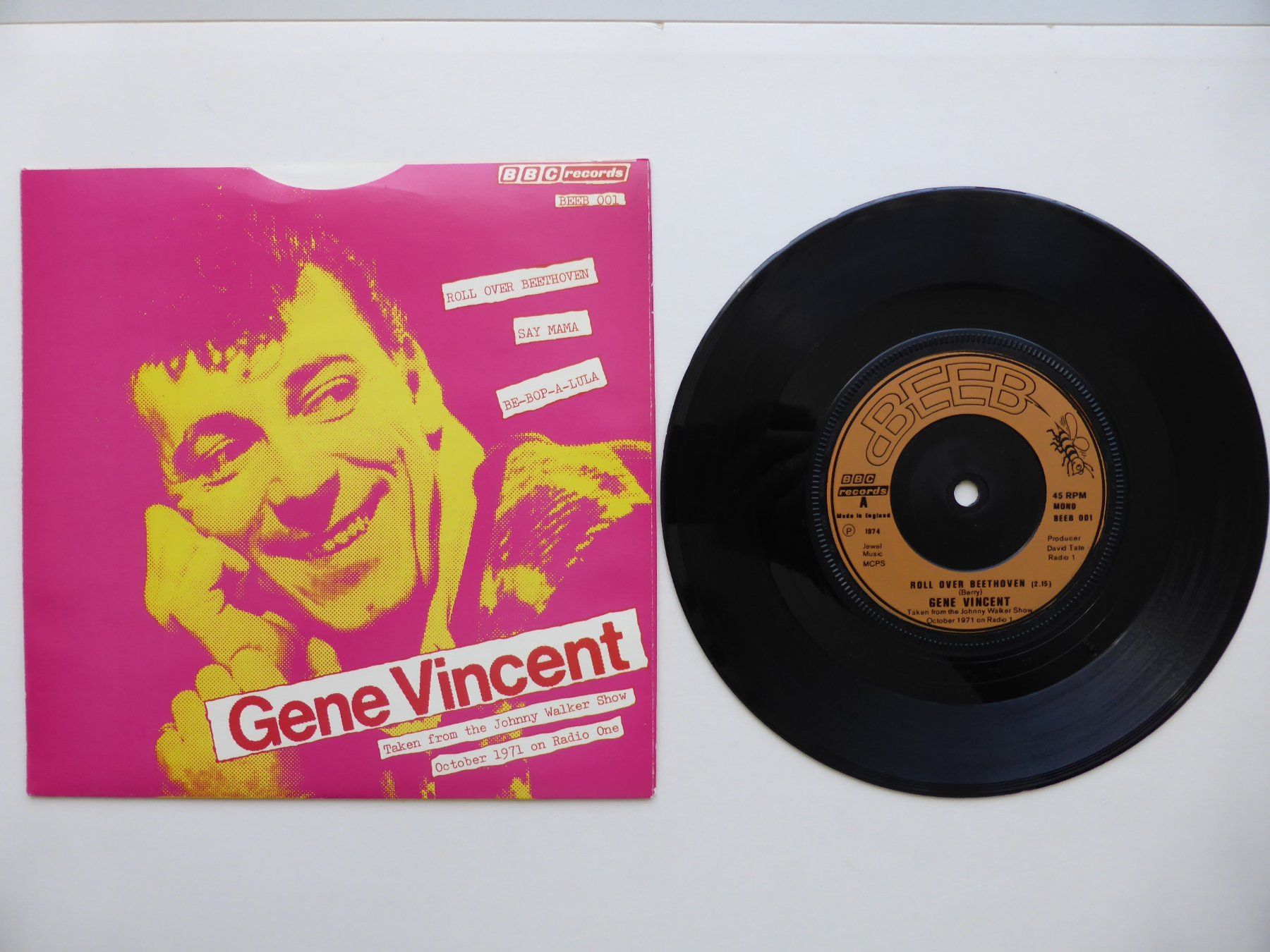 Dischi in vinile: VINYL SINGLE  EP  GENE VINCENT – Usato da Küssnacht am Rigi venduto da Mondkinder 1