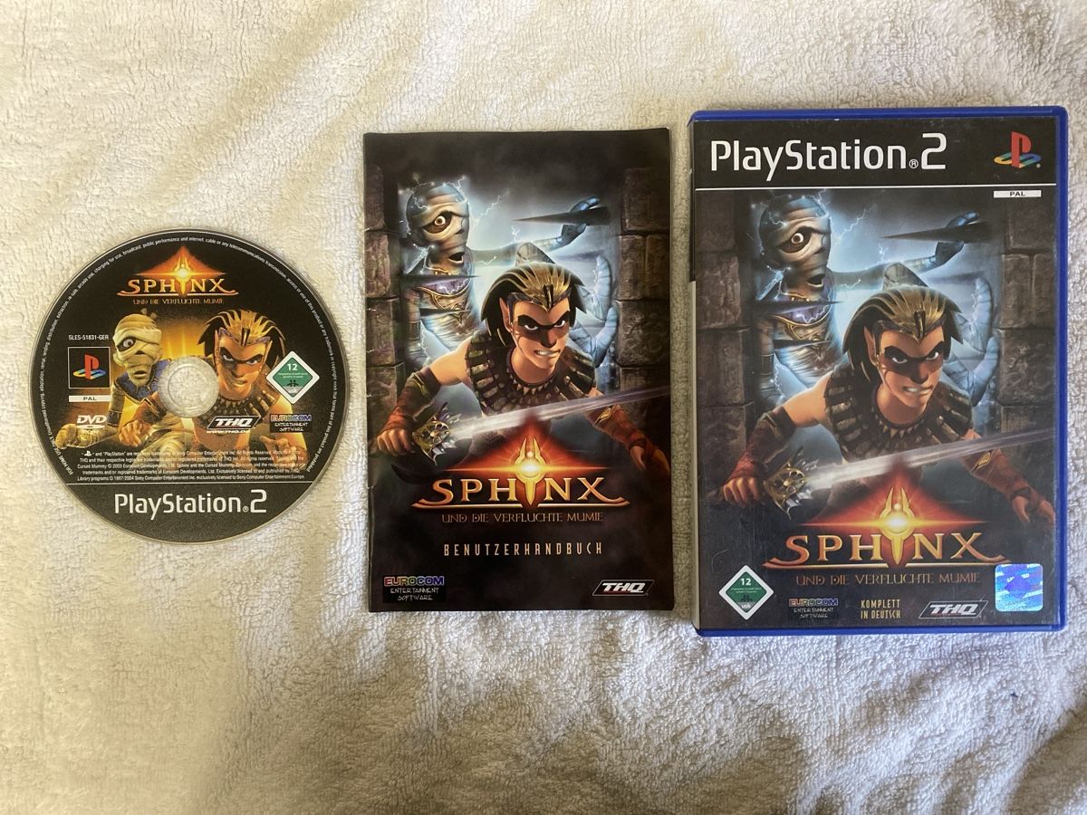 Sony Giochi: Sphinx und die verfluchte Mumie PS2 – Usato da Reichenbach i. K. venduto da Daniel840 2