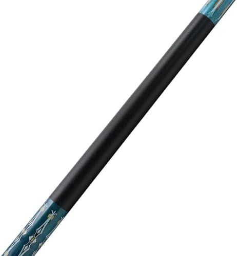 Stecche da biliardo: 58 Pool-Queue 21oz 13 Spitze Billard-Queue Irish Wrap blau – Nuovo e nell'imballaggio originale da Hundwil venduto da pak_b5sl 6