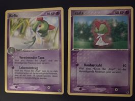 Trasla & Kirlia EX Rubin & Saphir Set