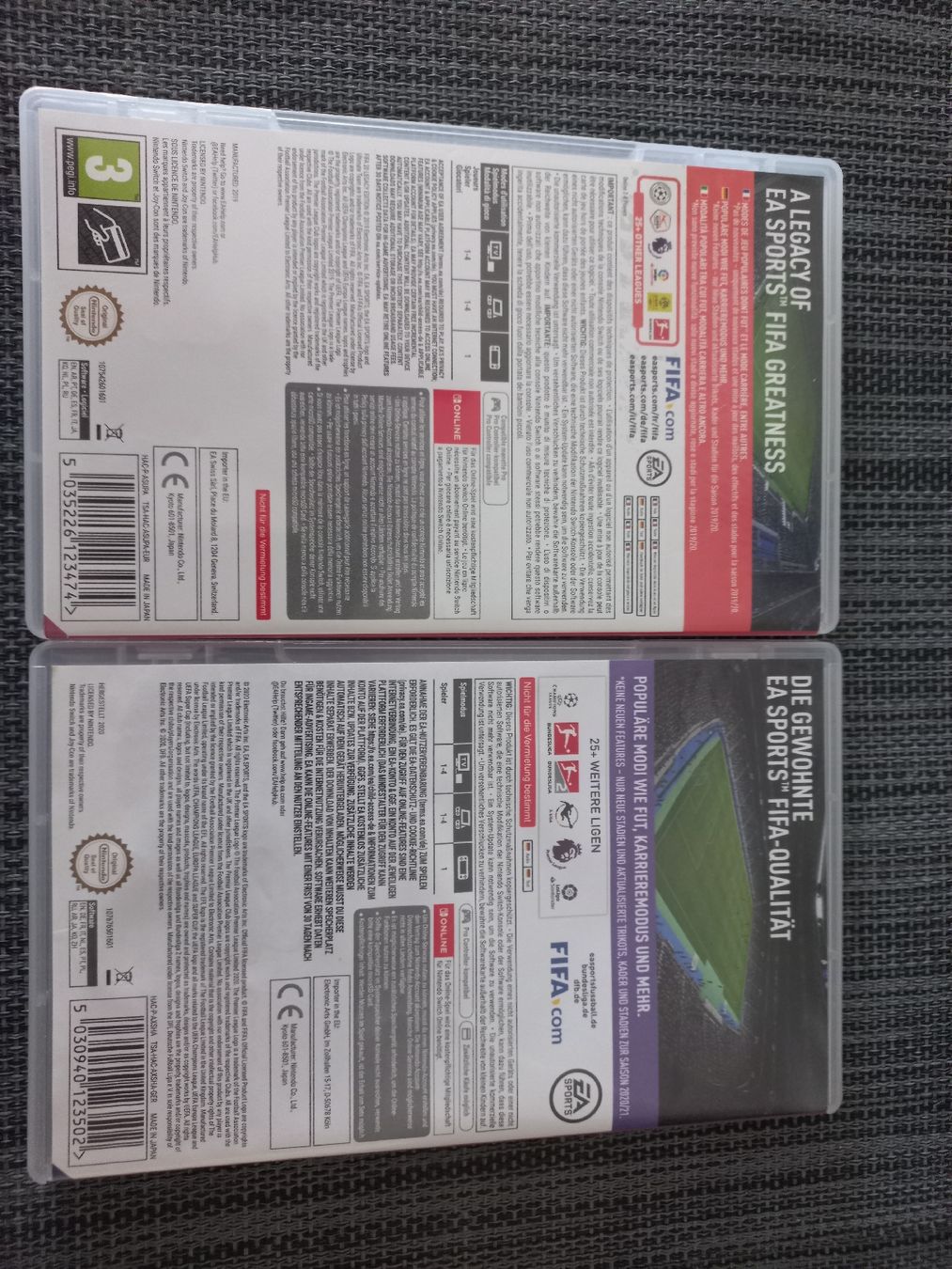 Spiele: Switch Fifa Spiele – Gebraucht aus Ziegelbrücke von lumix03 1
