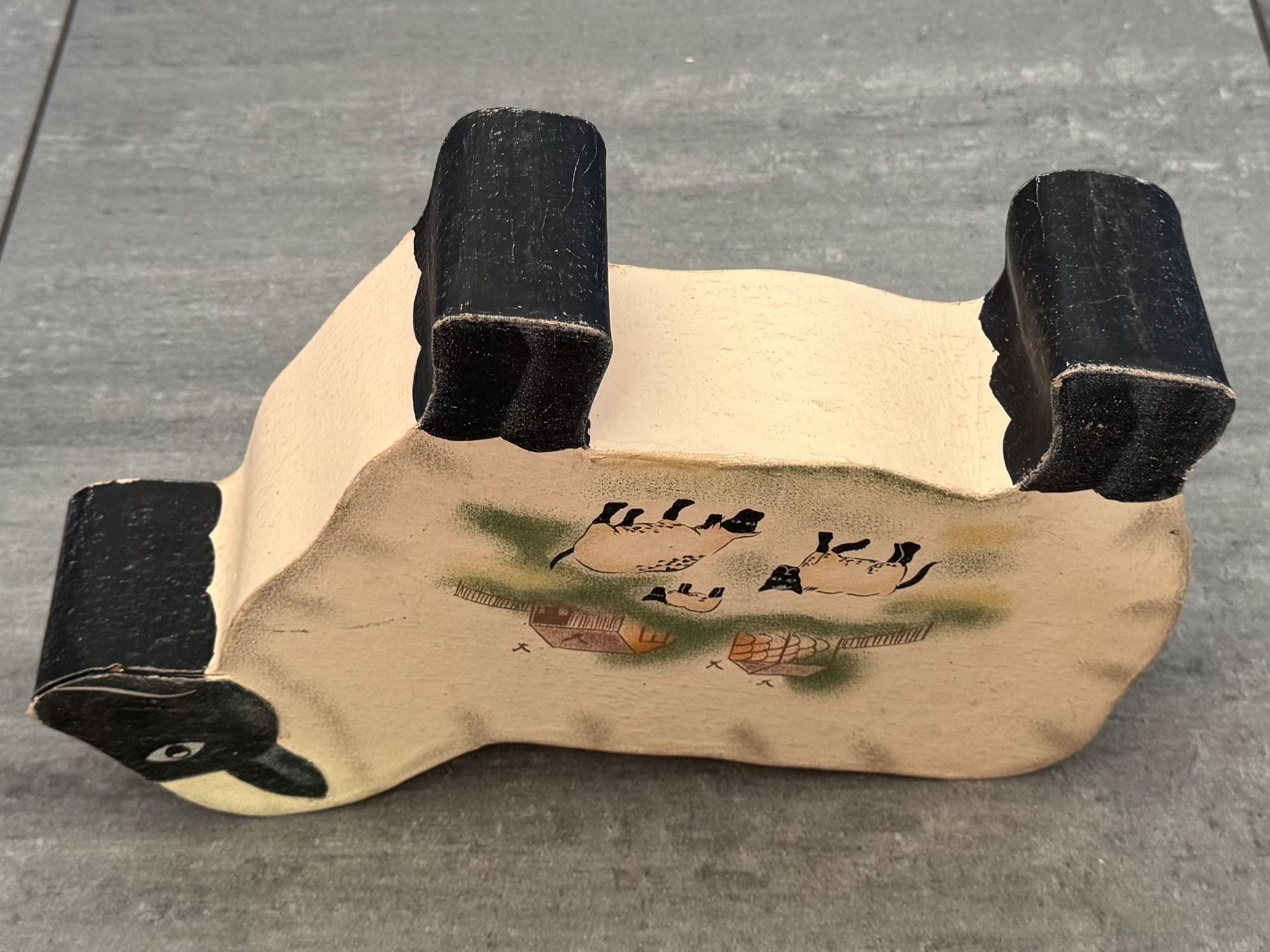 Dosen: Hochwertige Kartonbox - Schaf - Bauernhof - Vintage – Gebraucht aus Zürich von Alot16 8