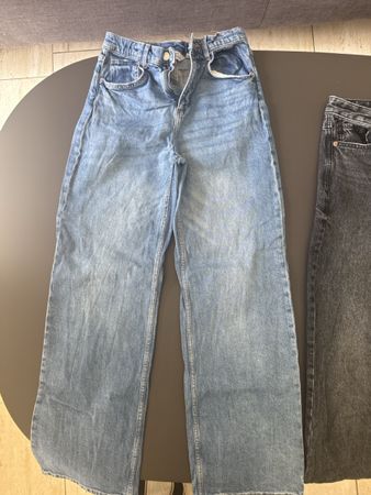 Jeans H&M Wide Leg High Waist Grösse 164 neuwertig