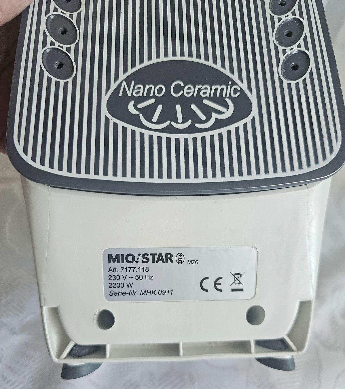 Mio Star Ferri da stiro: MIO-STAR Bügeleisen MI 6000 – Usato da Bronschhofen venduto da Xena37 7