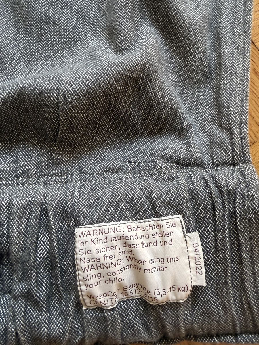 Marsupi portabebè: Wrap Con Fräulein Hübsch Babysize – Usato da Basel venduto da Aiuola 1