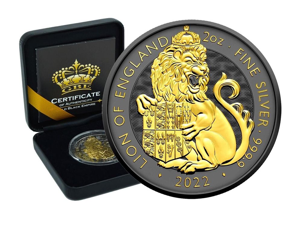 Oz Royal Tudor Beasts Lion Of England Gold Black Empire Kaufen Auf Ricardo