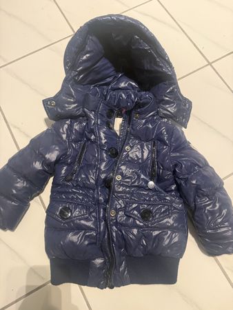 Moncler Daunenjacke Kinder Gr. 92 (2 Jahre) – Blau