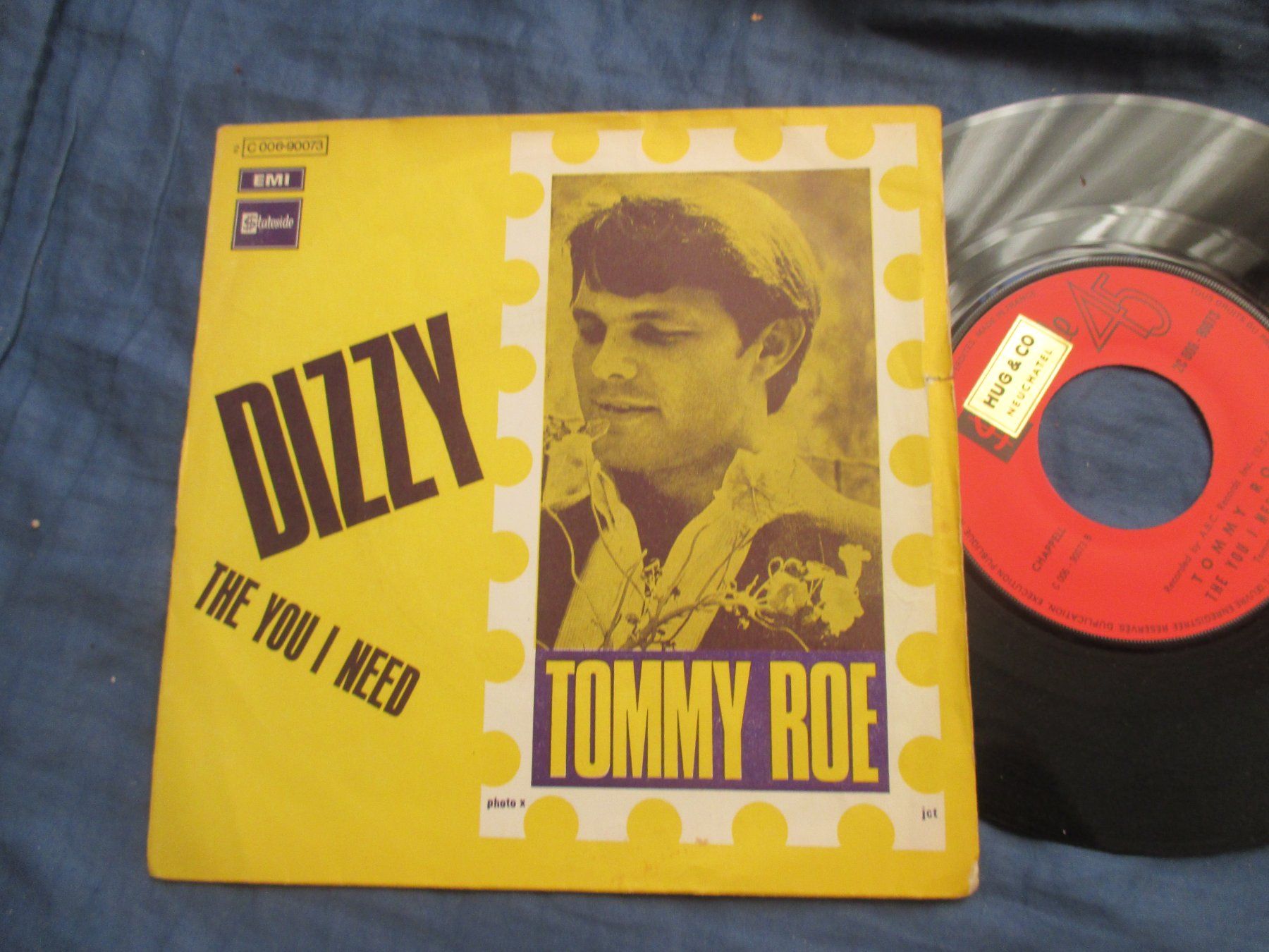 Schallplatten: Tommy Roe : Dizzy - The You I Need – Gebraucht aus Colombier NE von nene288