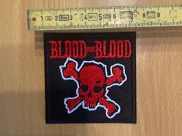 Blood for Blood Patch Sticker Aufnäher Metal Rock Band