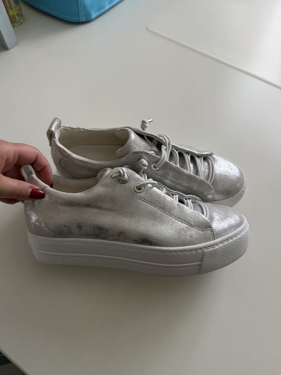 Paul Green Scarpe da donna: Paul Green Sneaker silber Grösse 36 Neu! – Nuovo (secondo la descrizione) da Langnau am Albis venduto da Schneeflocke92