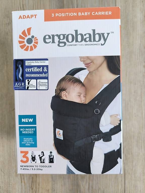Marsupi portabebè: Babytrage Ergobaby Adapt 3 Tragepositionen  – Usato da Andermatt venduto da Limsgy 4
