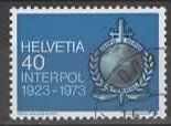 SCHWEIZ 1972 Nr. 522 INTERPOL 1923 - 1973  (11