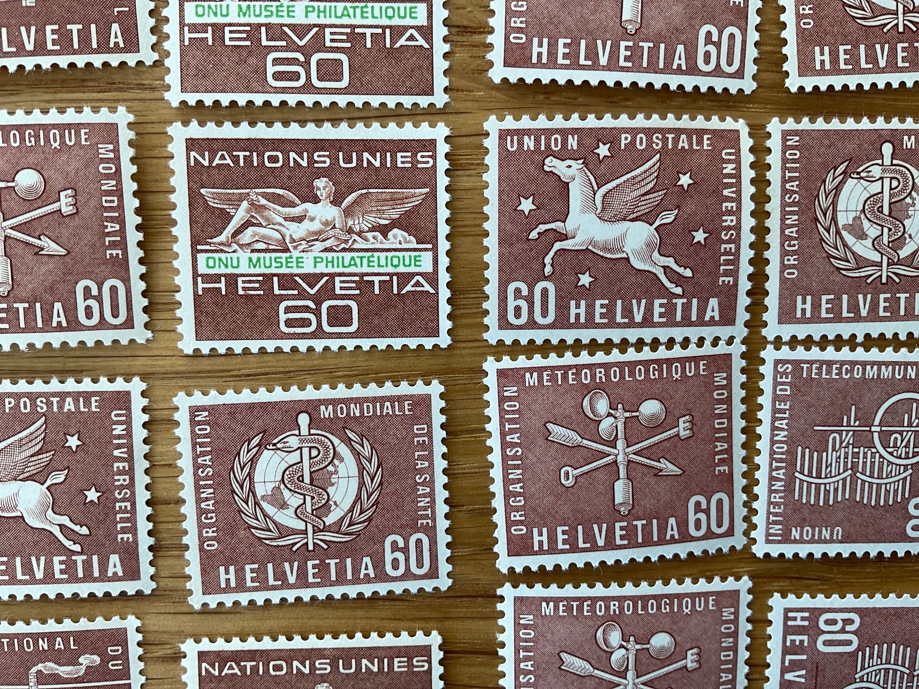 Tutti i francobolli: 60Fr Ämter Frankaturware ungestempelt postfrisch Sammlung – Nuovo (secondo la descrizione) da Wil SG venduto da Chefsugus 5
