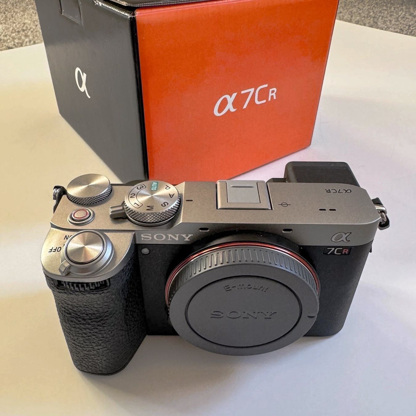 Sony Alpha 7C R A7CR ILCE 7CR Silber Top Zustand! OVP (Neu (gemäss ...