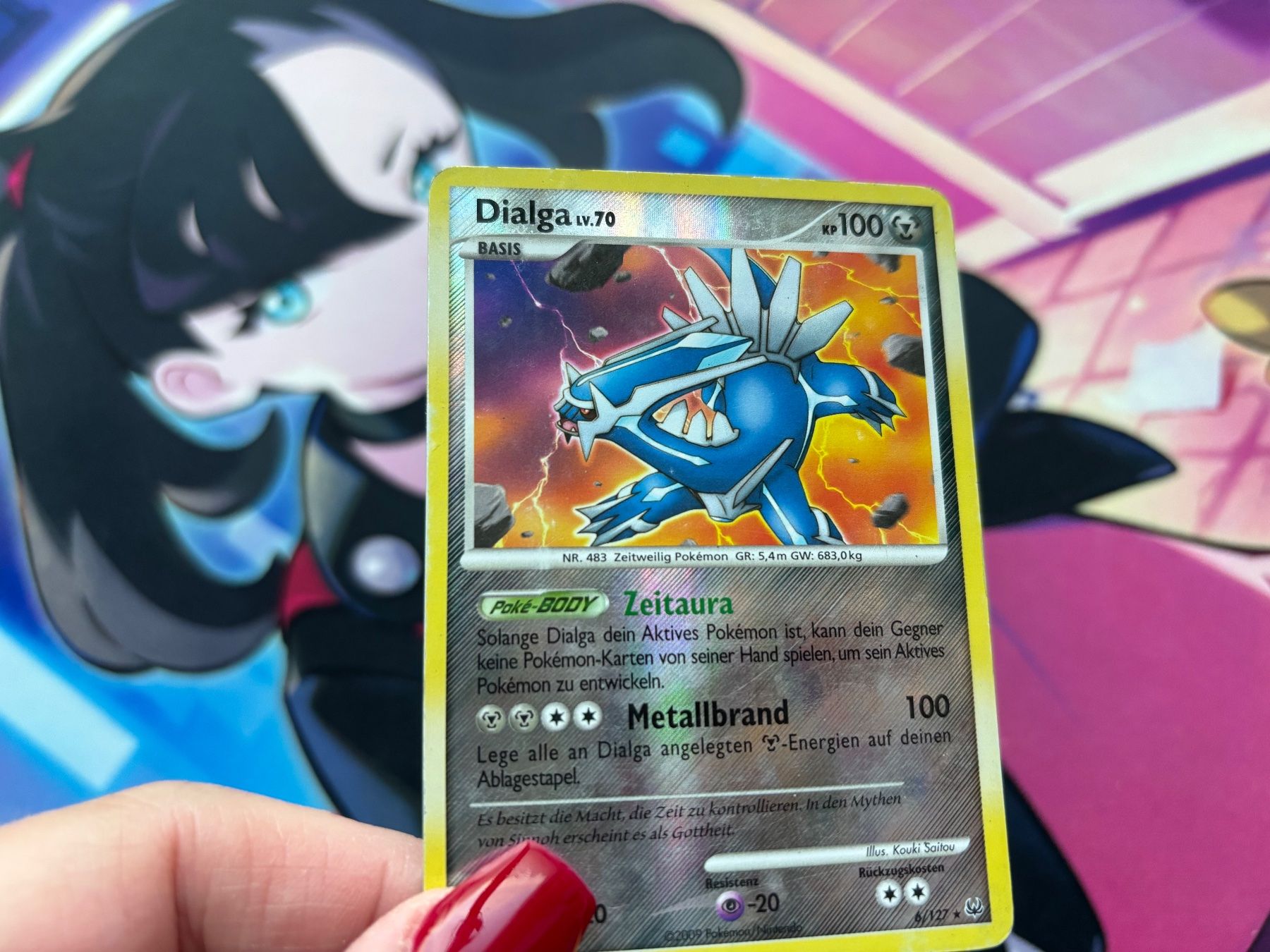 Pokémon Carte collezionabili: 2009 POKEMON Dialga LV.70 Reverse Holo 6 – Usato da Wilen (Sarnen) venduto da Seeungeheuer 1