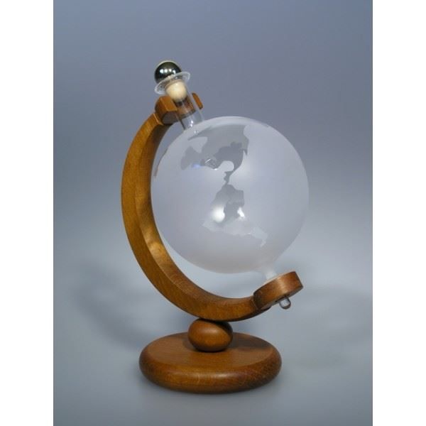 Altro: Flasche Globus mit Segelschiff – Nuovo e nell'imballaggio originale da Mosnang venduto da Glascom1