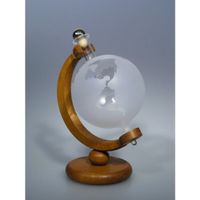 Flasche Globus mit Segelschiff